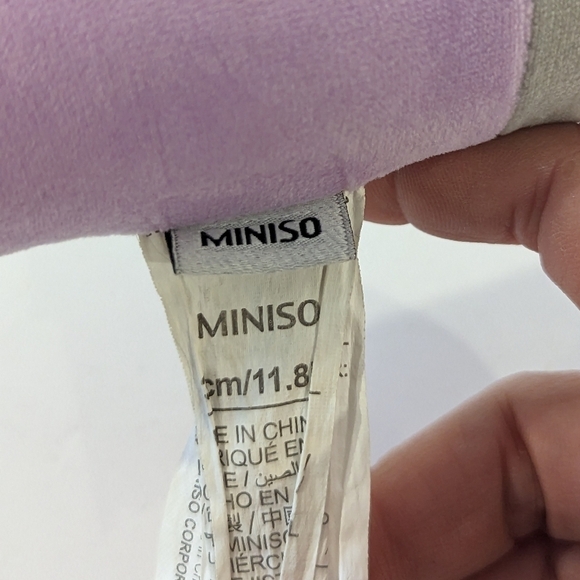 2/$20 Miniso rhino plush massage hammer 12” - Picture 8 of 8